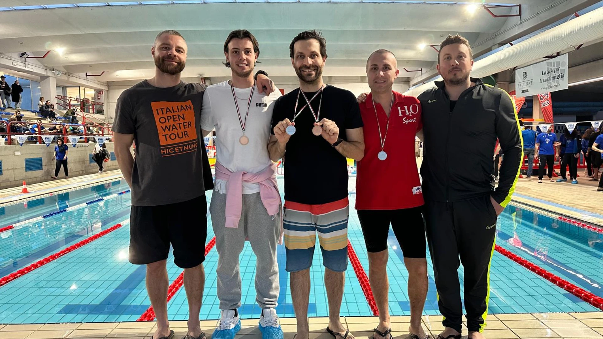 Nuoto:  H2O Sport, i Master si fanno onore a Vasto